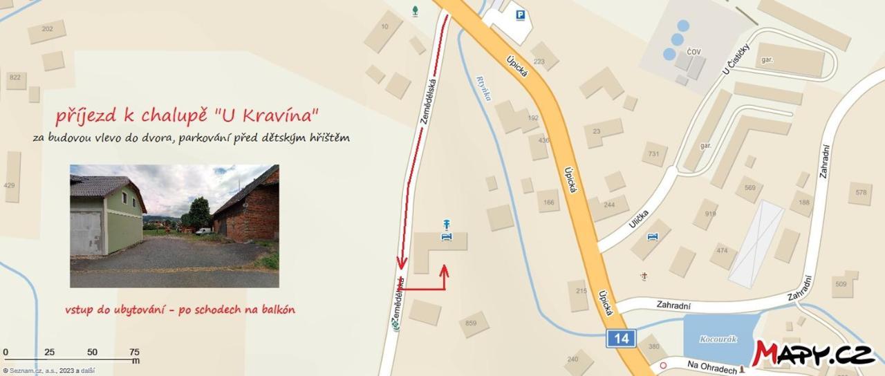 Chalupa U Kravina Rtyne v Podkrkonosi Ngoại thất bức ảnh
